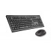 Kit tastatură + mouse A4Tech 7100N wireless negru