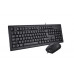 Kit tastatură + mouse A4Tech KRS-8572 USB negru