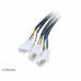 Cablu Akasa Flexa FP3S 3PWM SATA 30cm