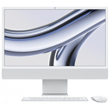 PC Apple iMac 24" M3 8core CPU 10 core GPU 8GB 512GB argintiu