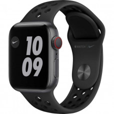 Smartwatch Apple seria 6 GPS + cellular 40mm space grey aluminiu, antracit negru NIke sport band