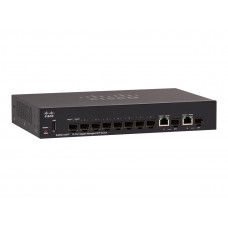 Switch Cisco SG350-10SFP-K9-EU 10 porturi 10/100/1000M 