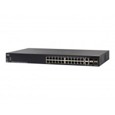 Switch Cisco SG350X-24-K9-EU 24 porturi 10/100/1000M 