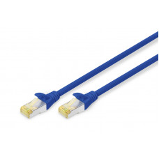 Cablu S-FTP Digitus CAT6A 0.5m albastru (patch cord)