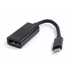Adaptor Gembird USB-C - DisplayPort negru