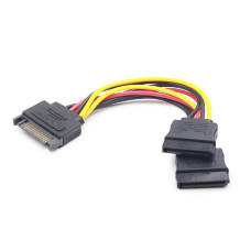 Adaptor Gembird alimentare Sata M - 2 x Sata F