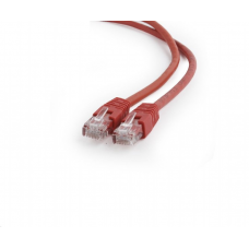 Cablu UTP Gembird CAT6 0.5m roșu (patch cord)
