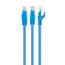 Cablu UTP Gembird CAT6 10m albastru (patch cord)