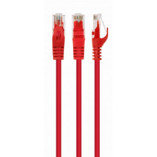 Cablu UTP Gembird CAT6 10m roșu (patch cord)