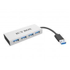 Hub IcyBox USB 3.0 4 porturi