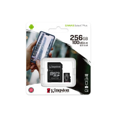 Card Kingston 256GB MicroSDXC Canvas Select Plus