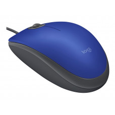 Mouse Logitech M110 USB albastru silent