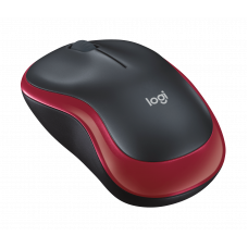 Mouse Logitech M185 wireless roșu