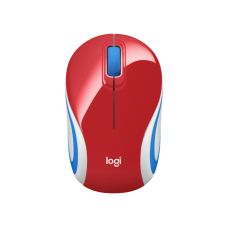 Mouse Logitech M187 wireless rosu