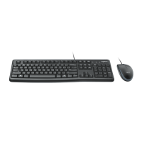 Kit tastatură + mouse Logitech MK120 wired negru