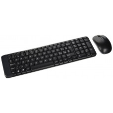 Kit tastatură + mouse Logitech MK220 wireless negru