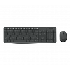 Kit tastatură + mouse Logitech MK235 wireless negru