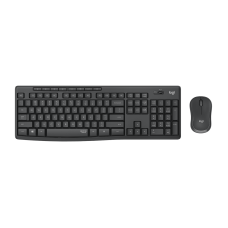 Kit tastatură + mouse Logitech MK295 wireless negru silent