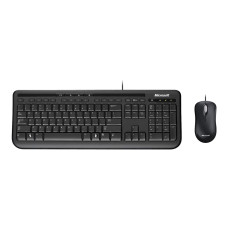 Kit tastatură + mouse Microsoft 600 wired desktop negru