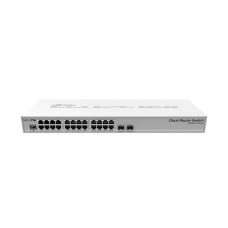 Switch/Router Mikrotik CRS326-24G-2S+RM 24 Gigabit port 2 x SFP+ 1U rackmount 