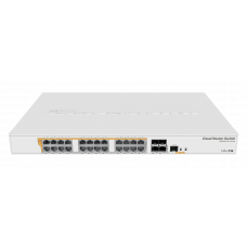 Switch/Router Mikrotik CRS328-24P-4S+RM 24 Gigabit port poe 4 x SFP+ 1U rackmount 