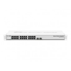 Switch Mikrotik CSS326-24G-2S+RM SwOS 24xGig LAN, 2xSFP+ 1.25/10GbE, Rack 19