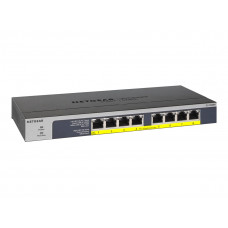 Switch Netgear GS108PP-100EUS 8 porturi 10/100/1000M 