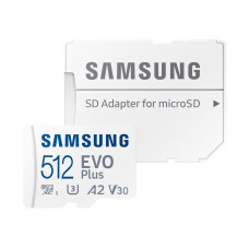 Card Samsung 512GB MicroSDXC A2 V30 UHS-I U3 Class10