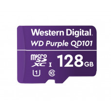 Card Western Digital 128GB MicroSDXC purple