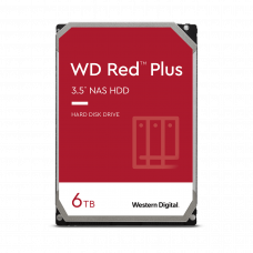 HDD Western Digital 6TB Red Plus 5400rpm 128mb