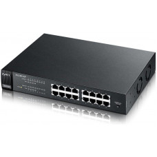 Switch Zyxel ES1100-16P-EU0102F 16 porturi 10/100M 